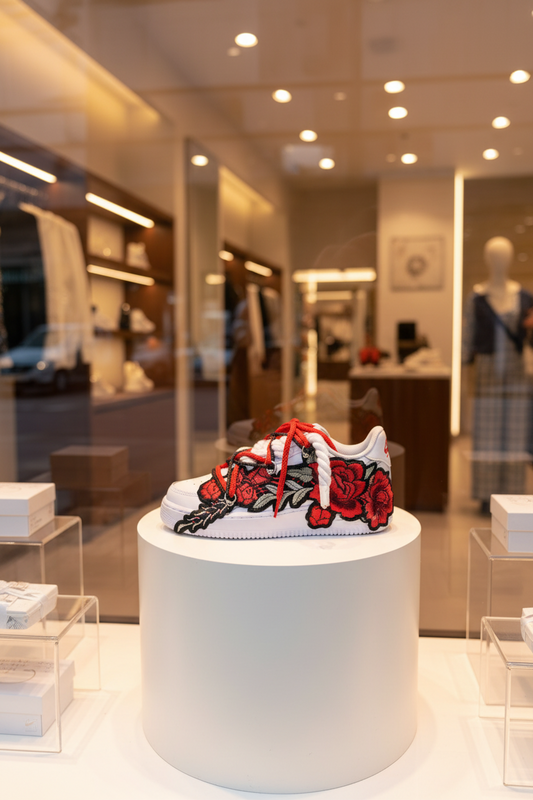 AF1 CUSTOM (versione Rose Rosse)
